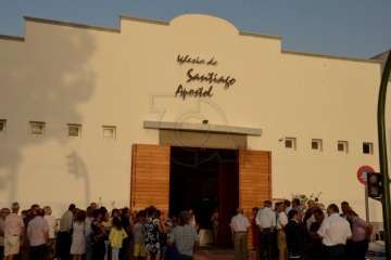 Procesión de Santiago Apóstol en Lomo Cementerio-Telde (Foto Francisco Javier Santana)
